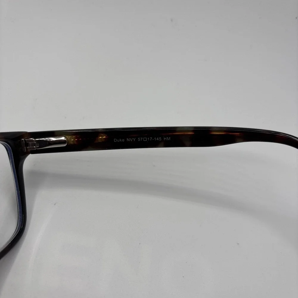 True Religion Duke NAV Eyeglasses 57-17-145mm Navy Tortoise Frame #332